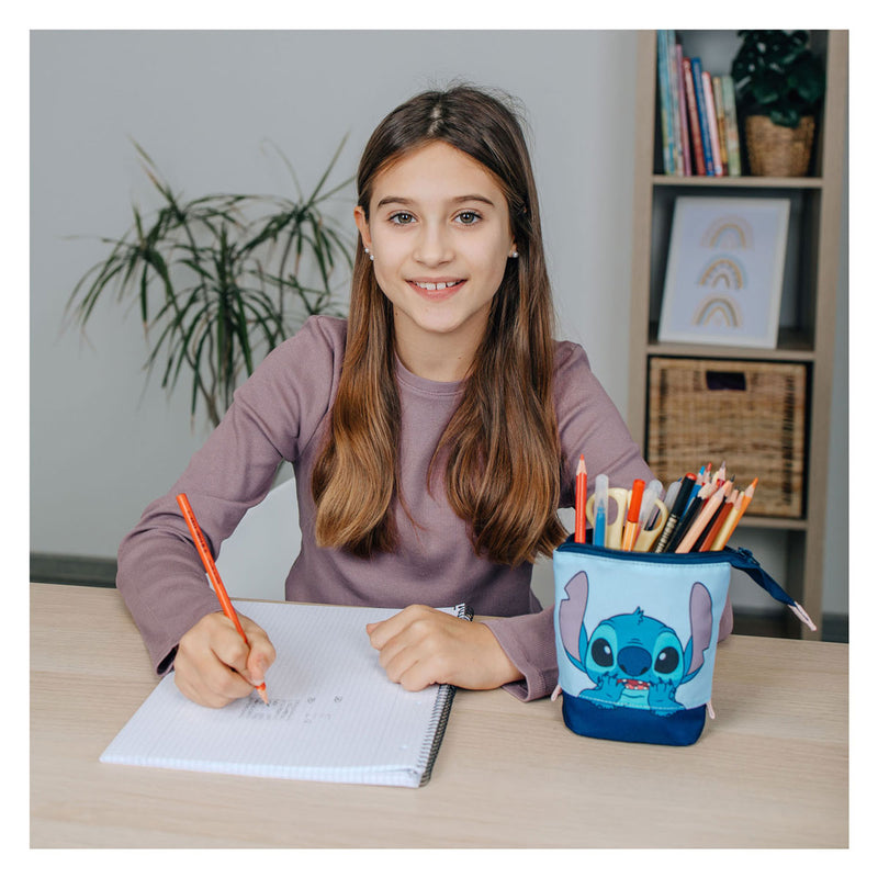 Afbeelding laden in galerijviewer, Lilo stitch 2-in-1 etui en pennenhouder