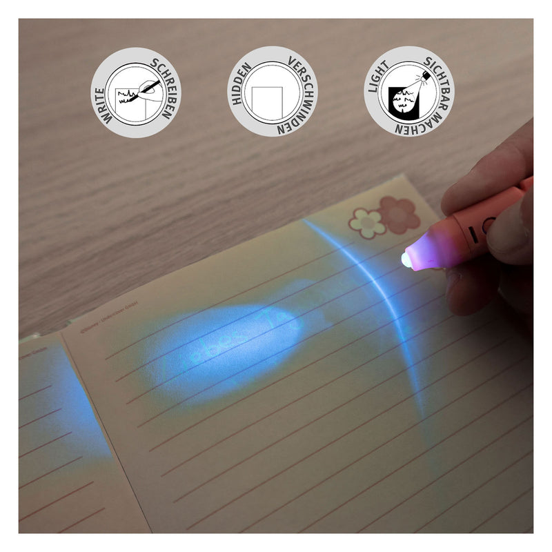 Load image into Gallery viewer, Undercover geheim dagboek minnie mouse met uv-pen