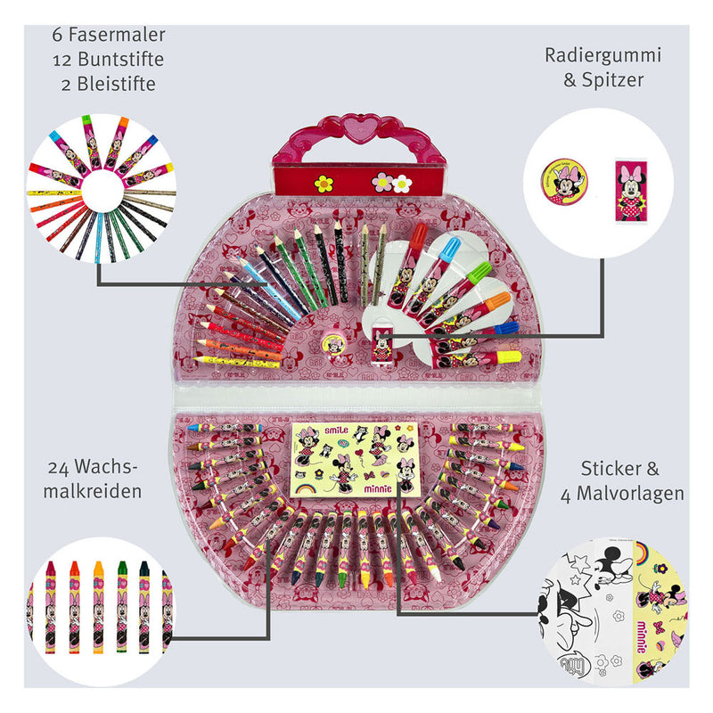 Laden Sie das Bild in Galerie -Viewer, Undercover kleurkoffer minnie mouse, 51dlg.