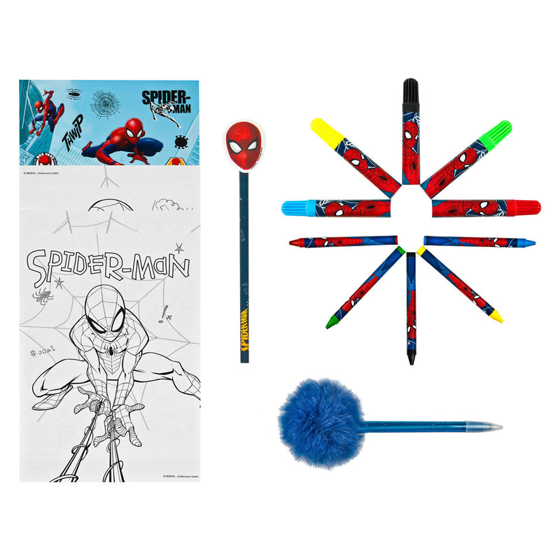 Load image into Gallery viewer, Undercover kleurenset spiderman in rugzak