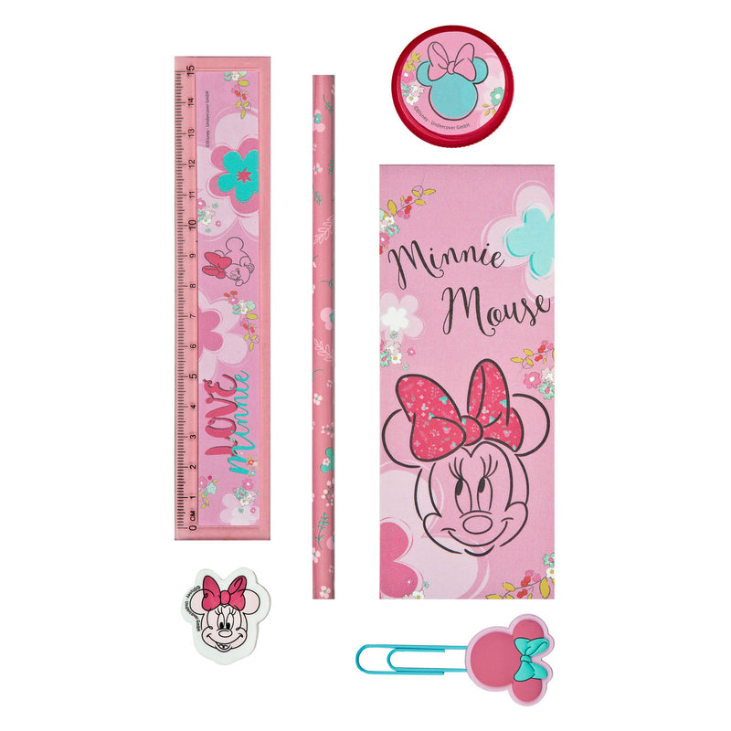 Chargez l'image dans la visionneuse de la galerie, Minnie mouse gevulde pennenbak 7 delig