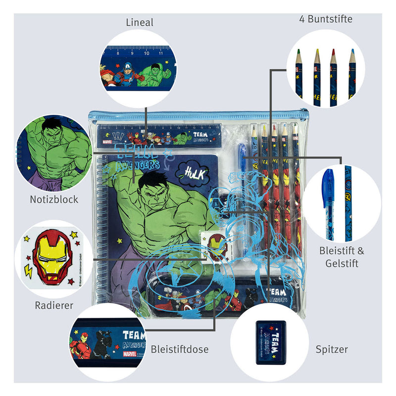 Load image into Gallery viewer, Undercover notitie en schrijfset avengers