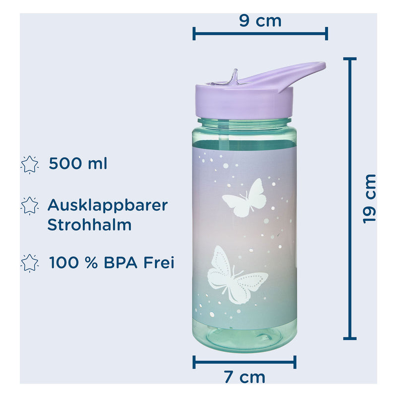 Load image into Gallery viewer, Undercover areo drinkfles vlinders, 500ml