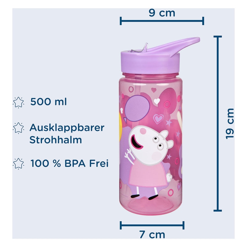 ギャラリービューアに画像をロードする, Undercover areo drinkfles peppa pig, 500ml