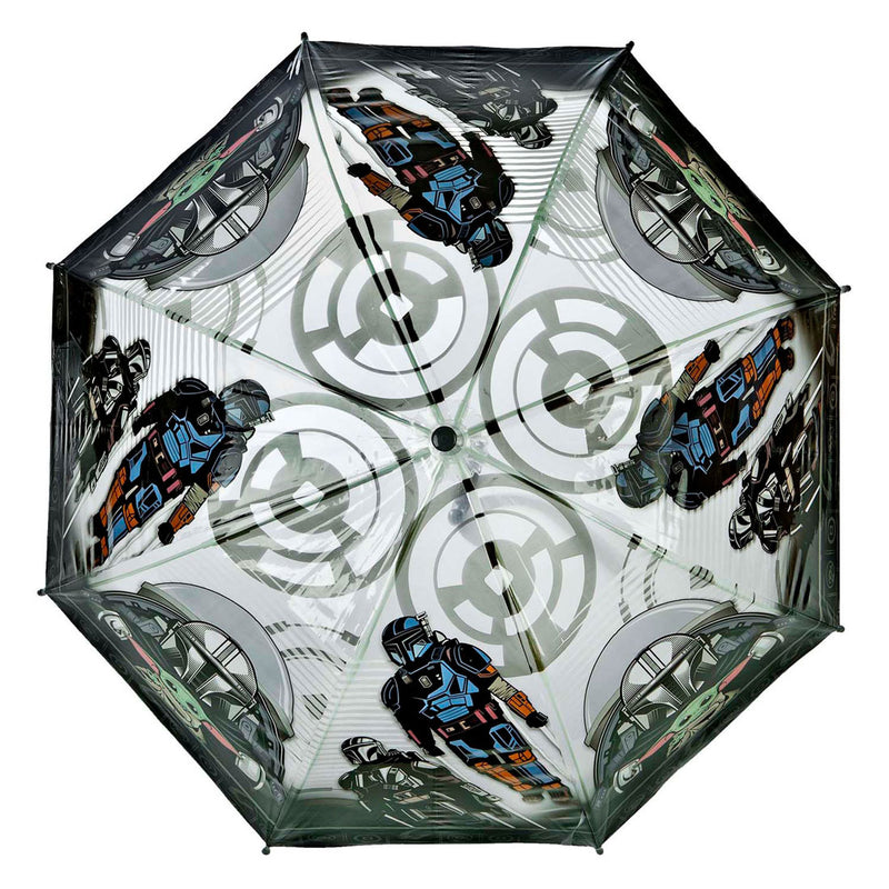 Afbeelding laden in galerijviewer, Undercover star wars paraplu voor kinderen - kleurrijke kinderparaplu.