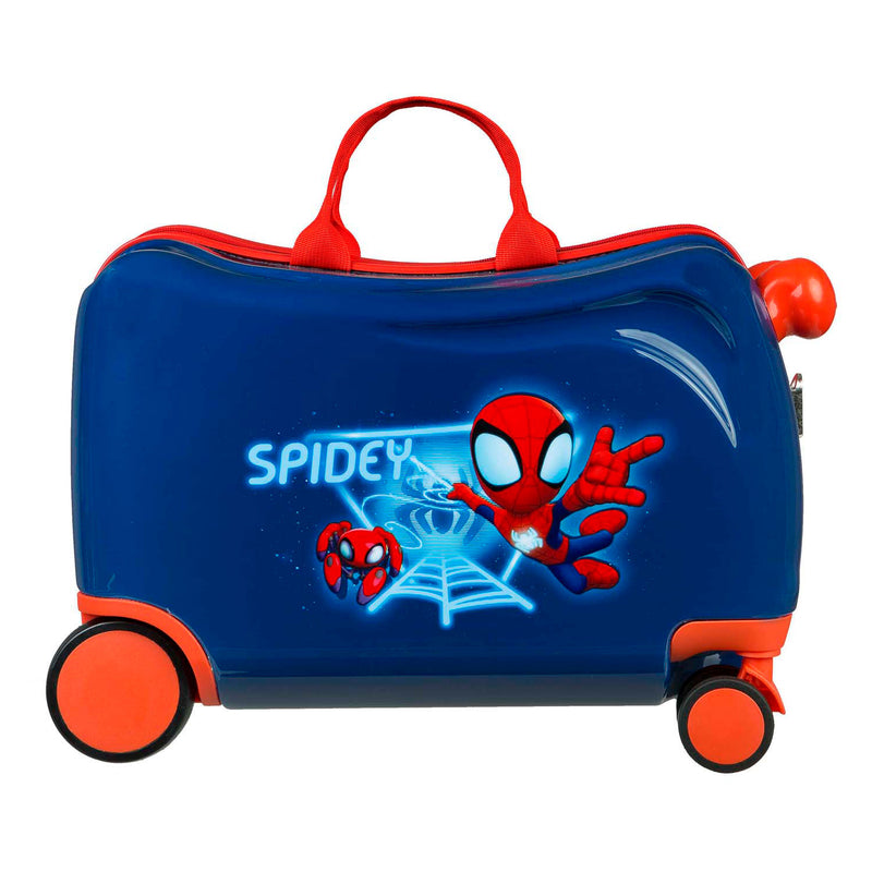 Load image into Gallery viewer, Undercover trolleykoffer ride-on spiderman