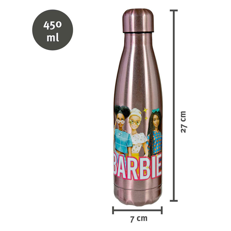 ギャラリービューアに画像をロードする, Undercover barbie drinkfles rvs 450ml multicolor kindvriendelijk.