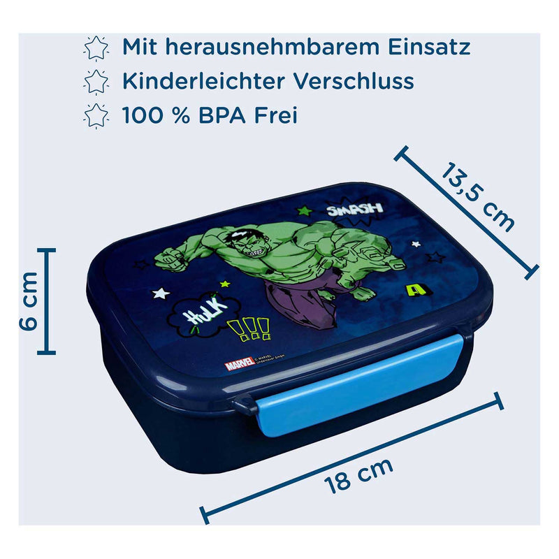 Load image into Gallery viewer, Undercover lunchbox - marvel hulk