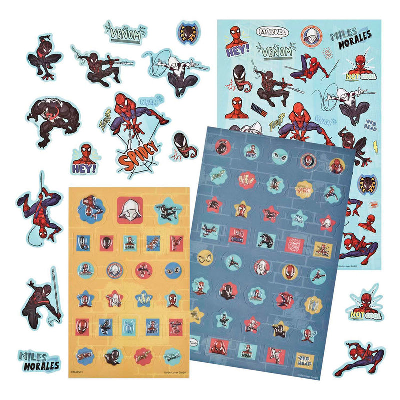 Afbeelding laden in galerijviewer, Undercover super sticker set spiderman - 500+st.