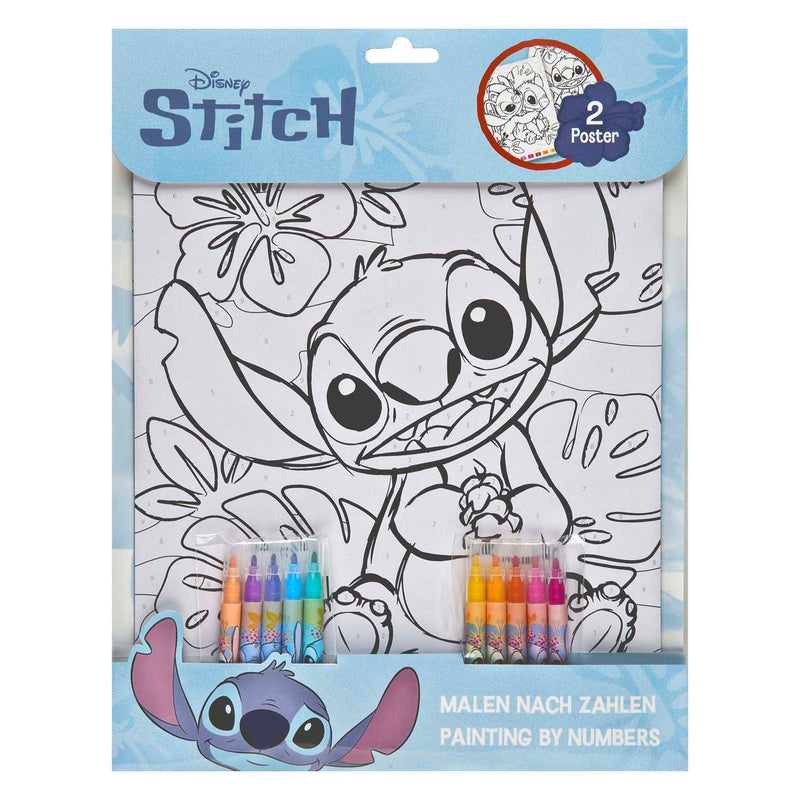 Load image into Gallery viewer, Undercover kleuren op nummer set stitch