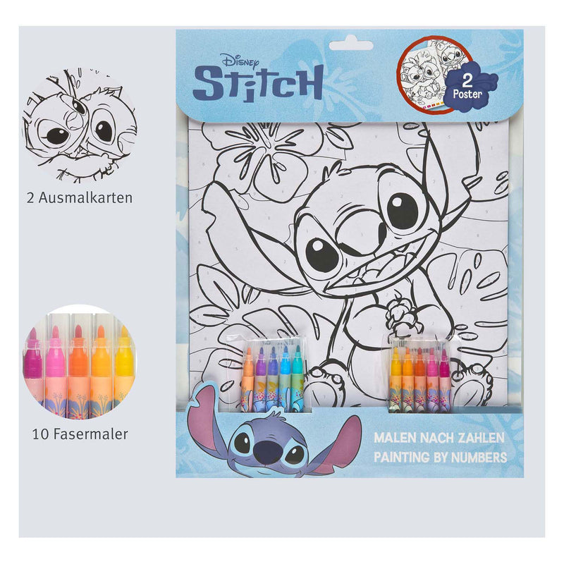 Load image into Gallery viewer, Undercover kleuren op nummer set stitch