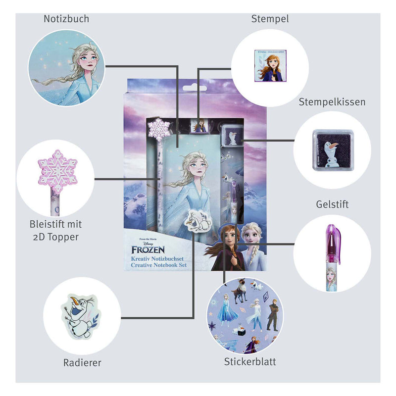Load image into Gallery viewer, Undercover notitieblok set frozen - 7dlg.