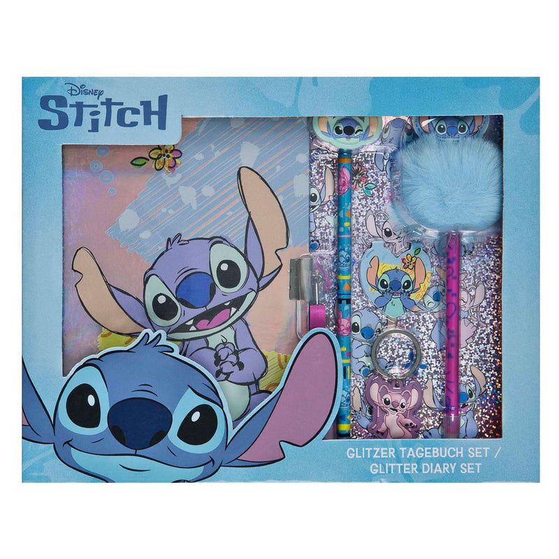 Load image into Gallery viewer, Undercover glitter dagboek set stitch - 6dlg.