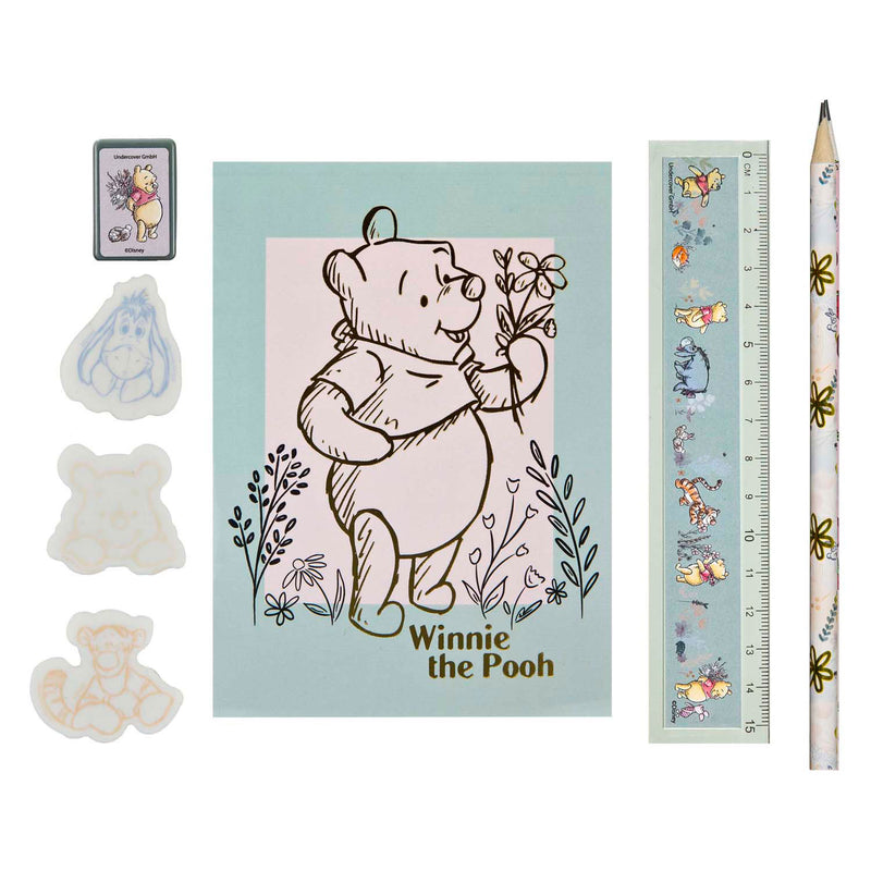 Load image into Gallery viewer, Undercover notitieset in etui winnie de poeh - 7dlg.