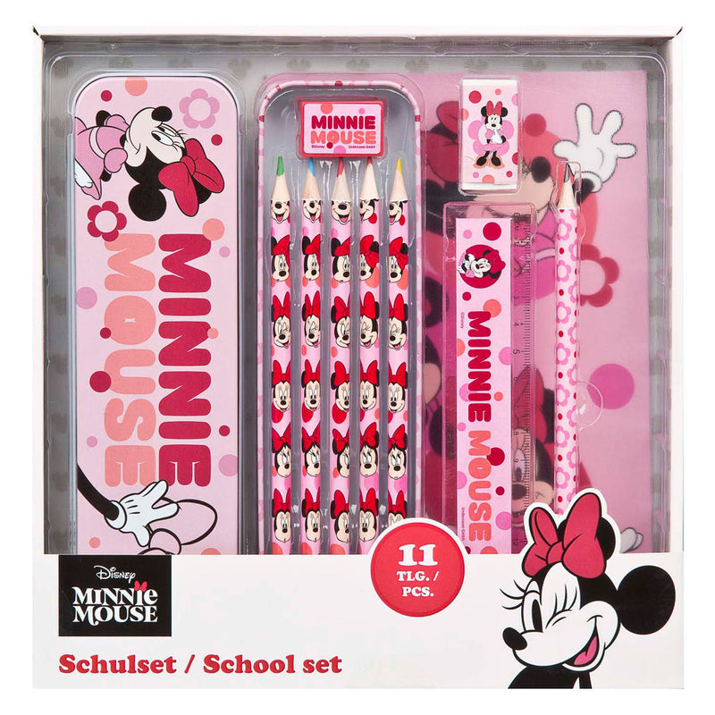 Afbeelding laden in galerijviewer, Disney schrijfwaren set minnie mouse - 11dlg.