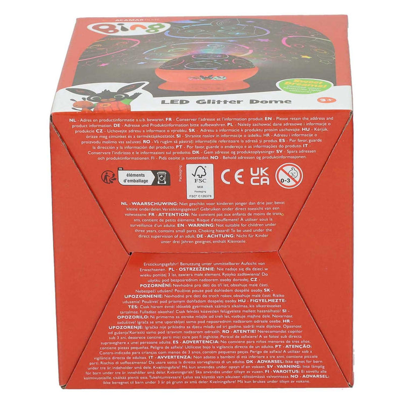 Load image into Gallery viewer, Speelgoedland bing led glitter dome