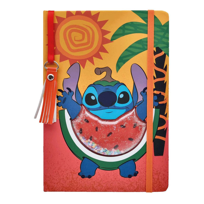 Load image into Gallery viewer, Speelgoedland stitch notitieboek glitter watermeloen