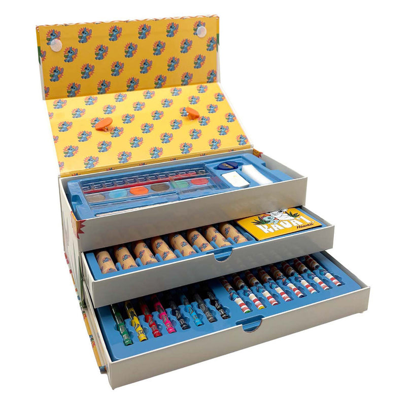 Load image into Gallery viewer, Disney stitch kleurkoffer set - 52dlg.