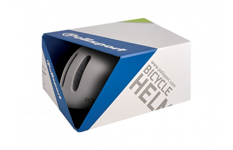 Load image into Gallery viewer, Polisport helm Commuter mat wit grijs M 54-58cm