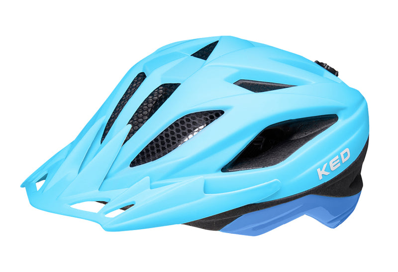 Load image into Gallery viewer, Ked Fietshelm Street Jr. S (49-55cm) Blauw matt
