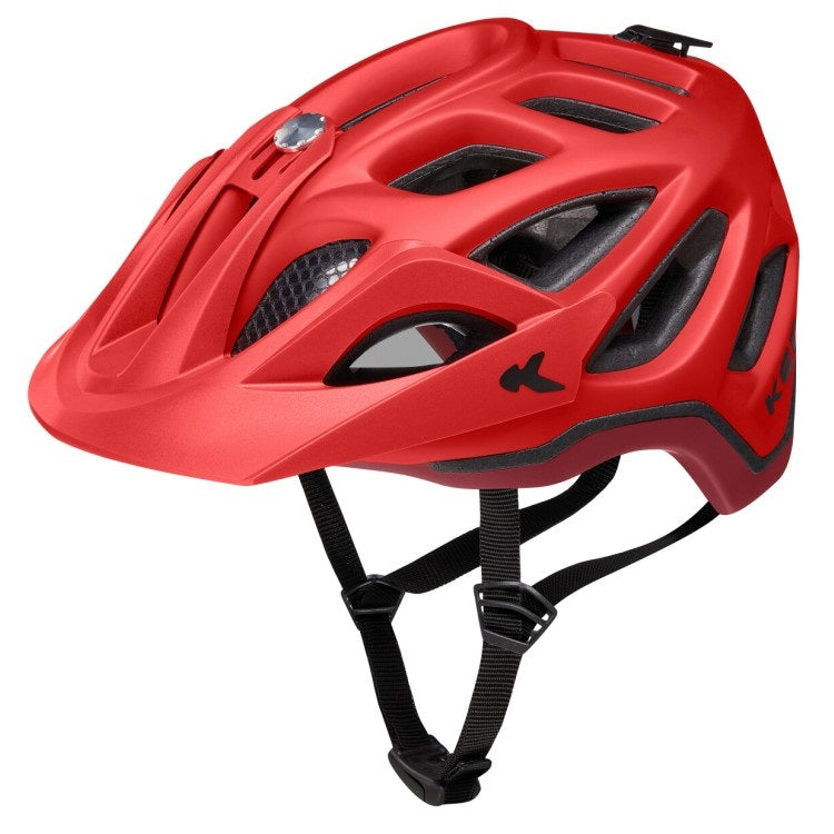 Load image into Gallery viewer, Fietshelm Trailon L (56-62cm) - Rood merlott matt
