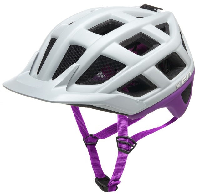 Load image into Gallery viewer, Ked Fietshelm Crom L (57-62cm) -Grijs lilac matt