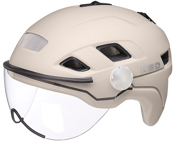 Load image into Gallery viewer, Ked Fietshelm B-Vis X-Lite L (56-61cm) ash matt