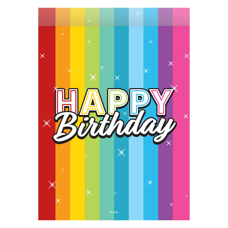 Afbeelding laden in galerijviewer, Folat bv uitdeelzakjes happy birthday, 8st.