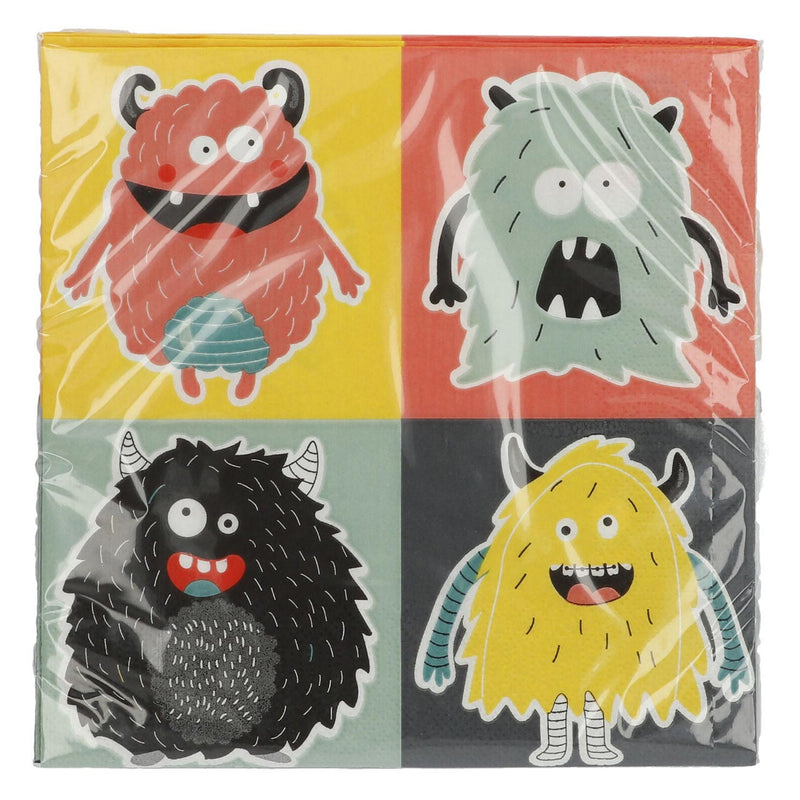 Load image into Gallery viewer, Folat bv servetten monster bash, 20st.