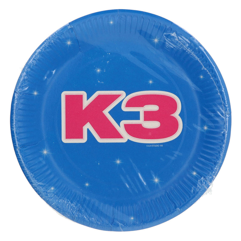 Load image into Gallery viewer, Folat bv k3 bordjes - regenboog: 8 stuks