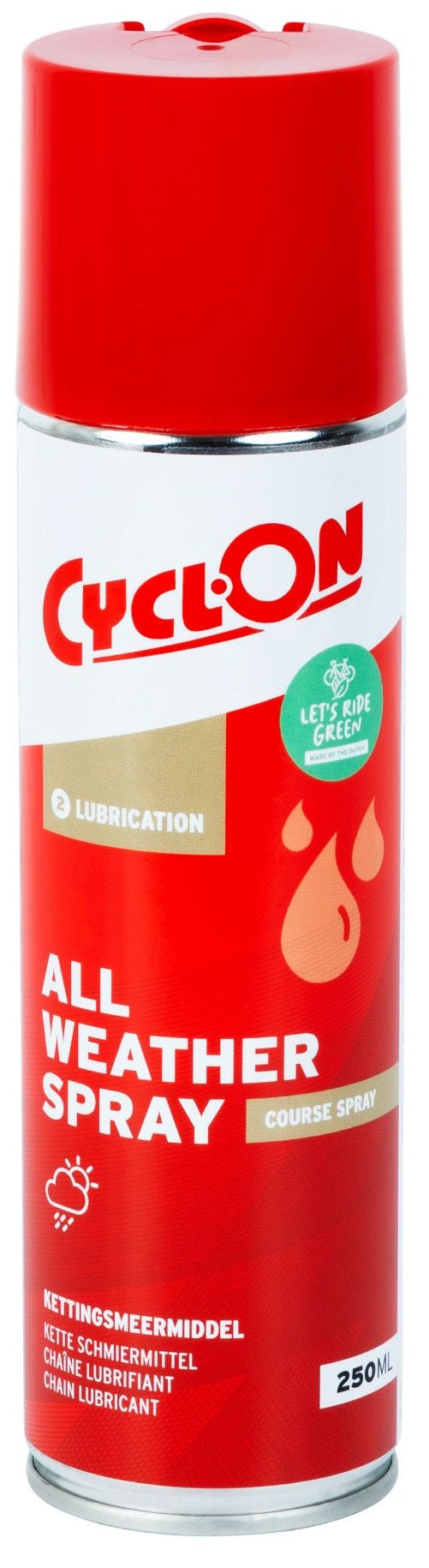 Load image into Gallery viewer, Cyclon all-wheather kettingspray 250ml