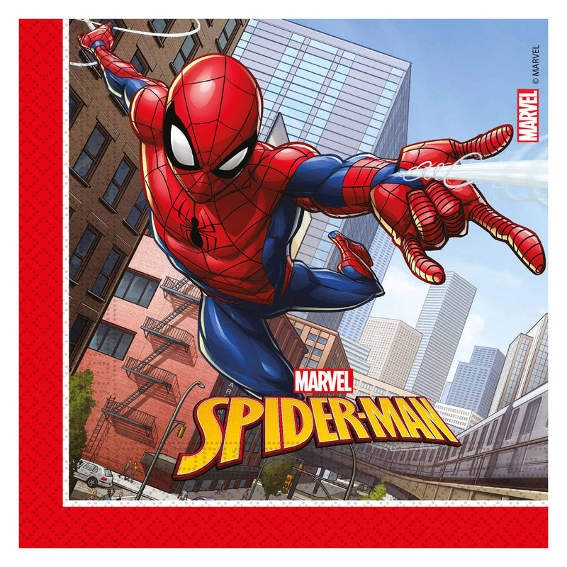 Load image into Gallery viewer, Globos papieren servetten fsc spider-man, 20st.