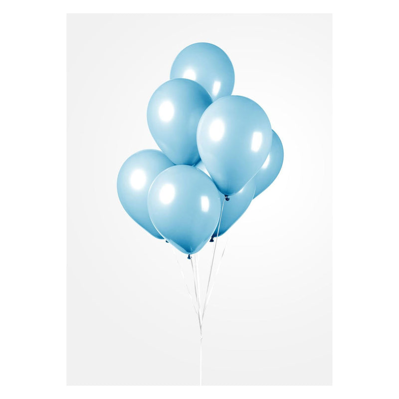 Load image into Gallery viewer, Globos ballonnen lichtblauw 30cm, 10st.