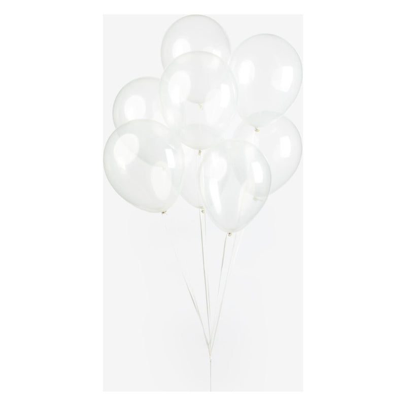 Laden Sie das Bild in Galerie -Viewer, Globos ballonnen doorzichtig 30cm, 10st.