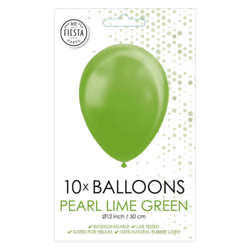 Laden Sie das Bild in Galerie -Viewer, Globos ballonnen limoen groen 30cm, 10st.