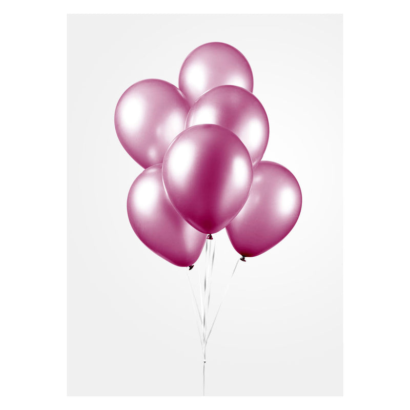 Load image into Gallery viewer, Globos ballonnen pearl hard roze 30cm, 10st.