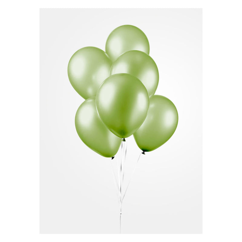 Load image into Gallery viewer, Globos ballonnen metallic green 30cm, 10st.