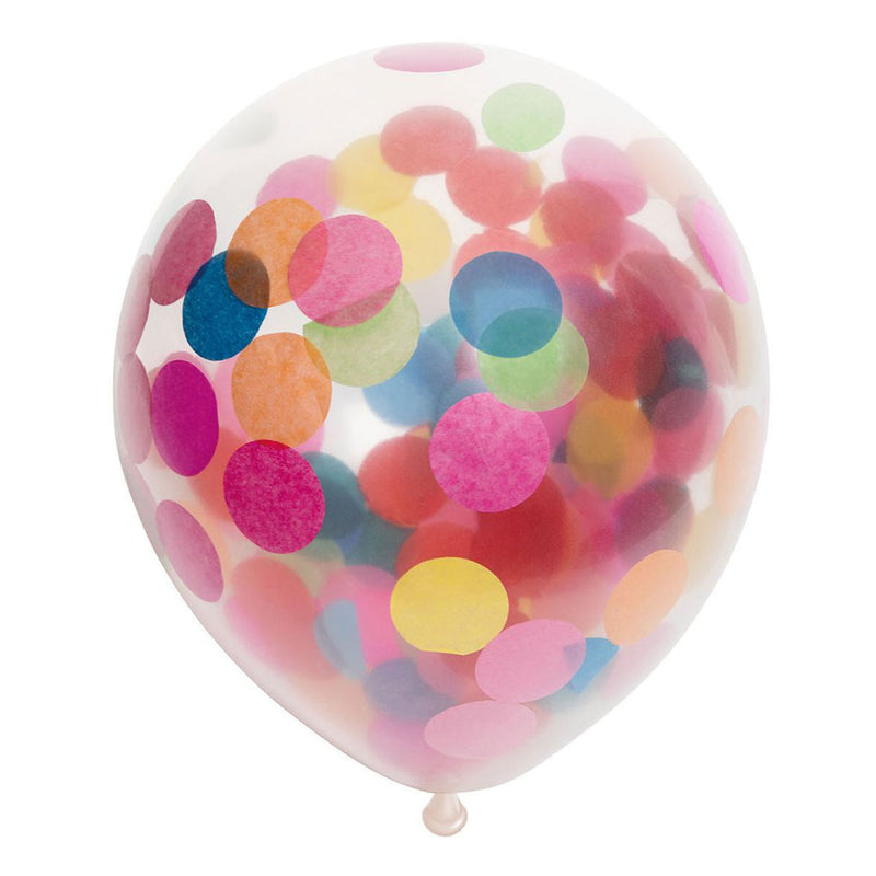 ギャラリービューアに画像をロードする, Globos confetti ballonnen papieren confetti mix 30cm, 6st.