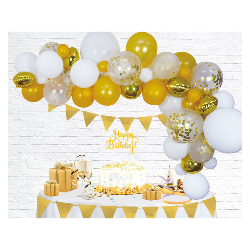 Load image into Gallery viewer, Globos ballonnen boog set goud