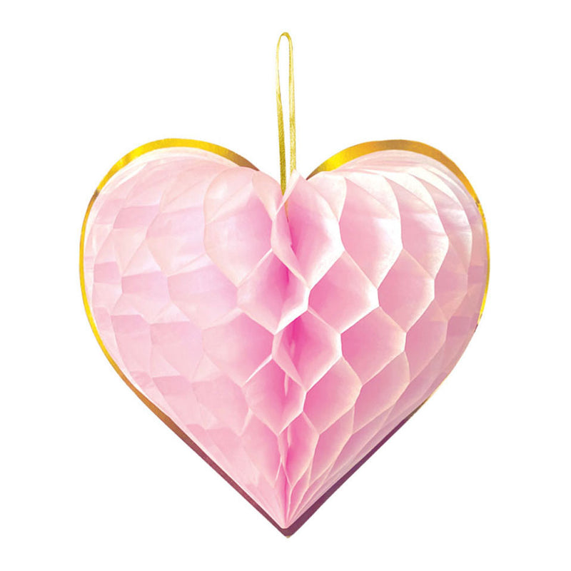 Chargez l'image dans la visionneuse de la galerie, Globos honeycomb harten 23cm watercolors hearts - 4st.