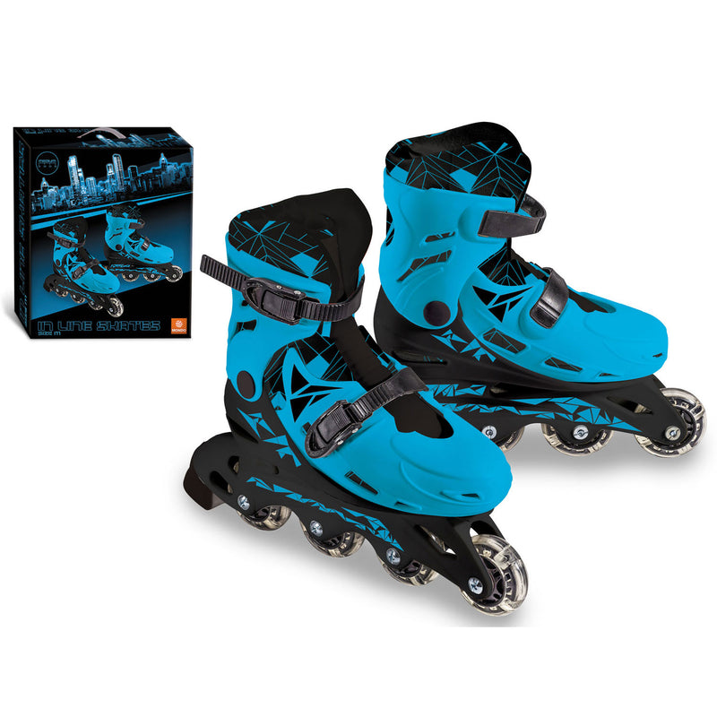 Laden Sie das Bild in Galerie -Viewer, Mondo inline skates blauw, maat 33-36