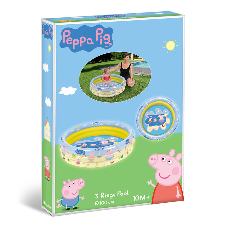 Load image into Gallery viewer, Mondo peppa pig zwembad 3-rings, 100cm