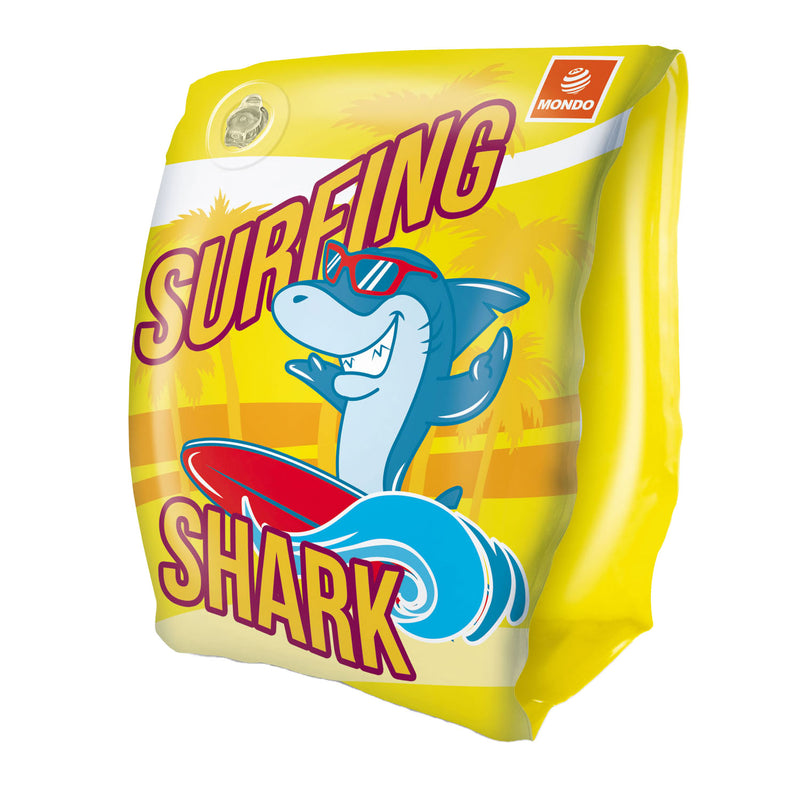 Load image into Gallery viewer, Mondo zwembandjes surfing shark