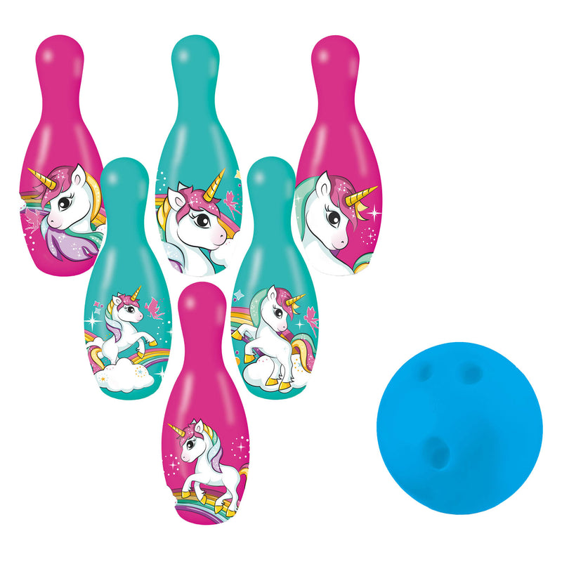Afbeelding laden in galerijviewer, Mondo bowlingset eenhoorn, 7dlg.
