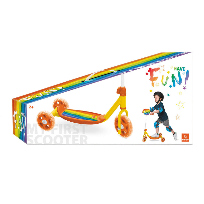 Load image into Gallery viewer, Mondo My First Scooter Step Regenboog