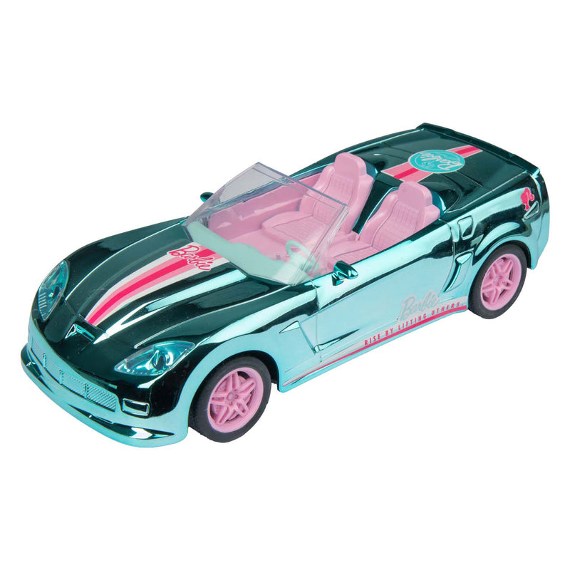 Load image into Gallery viewer, Mattel Mondo Motors RC Bestuurbare Auto Droom Mini Auto Verchroomd Blauw 65 Jaar Jubileum Editie