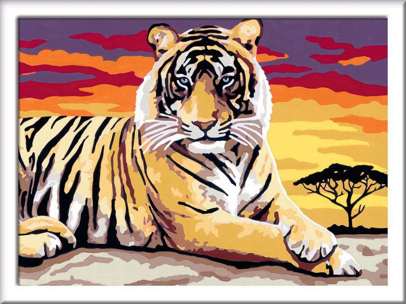 Load image into Gallery viewer, Ravensburger creart majestic tiger