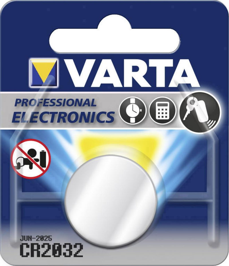 Load image into Gallery viewer, Varta Knoopcel batterij CR2032 Lithium 3V