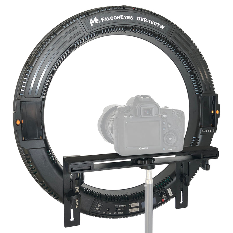 Load image into Gallery viewer, Falcon eyes wi-fi bi-color led ringlamp dimbaar dvr-160tw