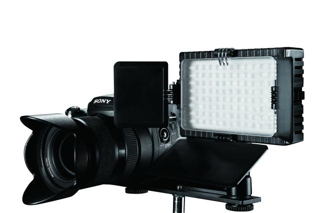 Load image into Gallery viewer, Falcon eyes led lamp set dimbaar dv-96v-k1 op batterij